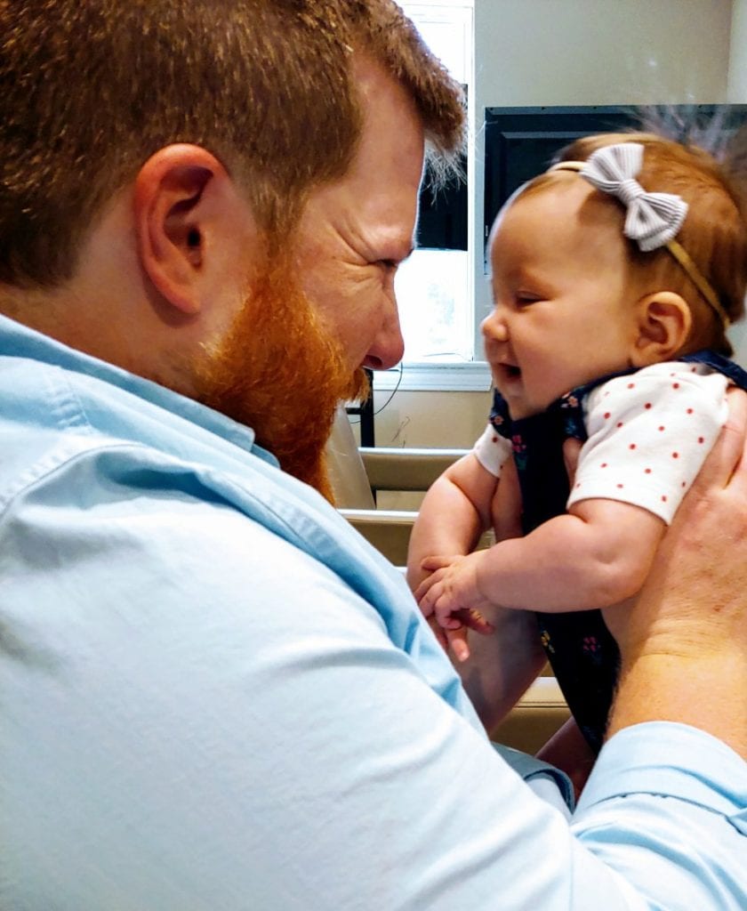 Scott with daughter